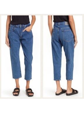 6397 Shorty Jeans in Farmer Blue Size 27 Button Fly